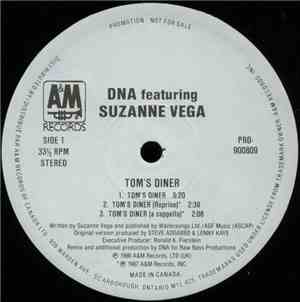 DNA Featuring Suzanne Vega / Jazzie P - Tom's Diner / Feel The Rhythm