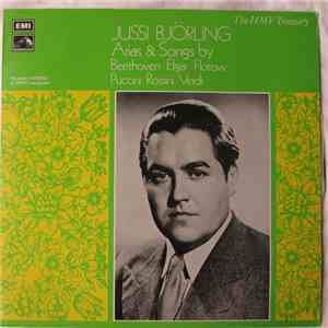 Jussi Björling - Arias And Songs By Beethoven, Elgar, Flotow, Puccini, Ross ...