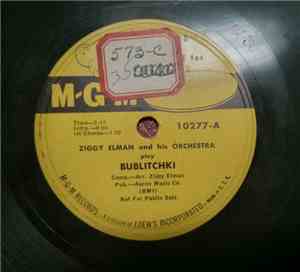 Ziggy Elman and his Orchestra - Bublitchki / Always