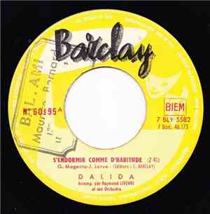 Dalida - S'Endormir Comme D'Habitude