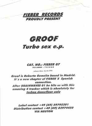 Groof - Turbo Sex E.P.