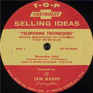 Unknown Artist - Telephone Techniques (Getting Appointments By Telephone)