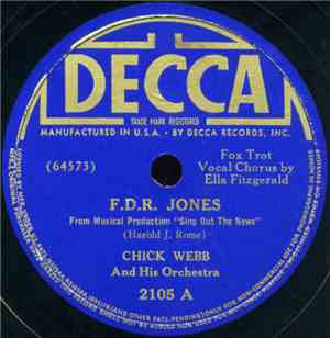 Chick Webb And His Orchestra - F.D.R. Jones / I Love Each Move You Make