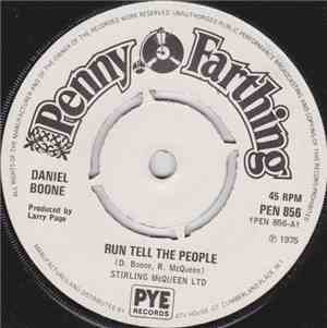 Daniel Boone - Run Tell The People