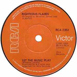Righteous Flames - Let The Music Play / True Born African
