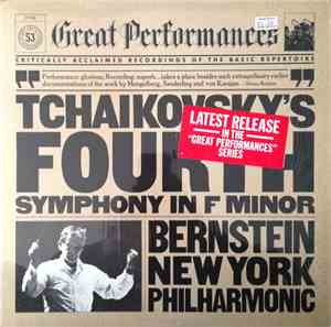 Tchaikovsky / Bernstein, New York Philharmonic - Tchaikovsky: Symphony No.  ...