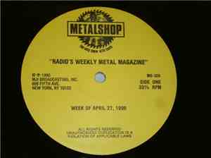 Various - Metalshop - Radio's Weekly Metal Magazine (Week Of April 27, 1990 ...