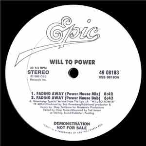 Will To Power - Fading Away