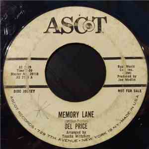 Del Price - Memory Lane / That's All You Gotta Do