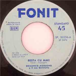 Domenico Modugno E Il Suo Quintetto / Domenico Modugno Con Accomp. Ritmico  ...