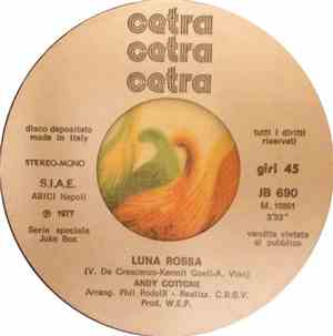 Andy Cottone - Luna Rossa