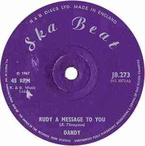 Dandy / Dandy And His Group - Rudy A Message To You / Till Death Do Us Part