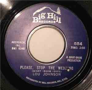 Lou Johnson - Please Stop The Wedding / Park Avenue