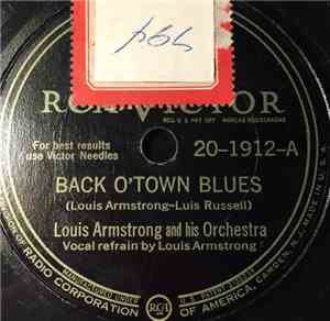 Louis Armstrong And His Orchestra - Back O'Town Blues / Linger In My Arms A ...