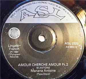 Antoine Manana - Amour Cherche Amour
