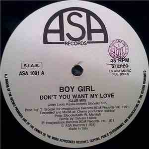 Boy Girl - Don't You Want My Love