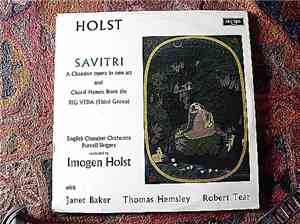 Holst - English Chamber Orchestra, Purcell Singers Conducted By Imogen Hols ...