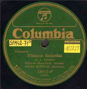 Jonas Butēnas - Vilniaus Kalneliai / Kur Bakužē Samanota