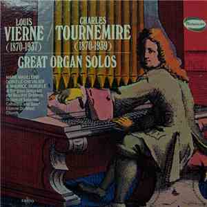 Maurice Duruflé And Marie-Madeleine Duruflé-Chevalier - Louis Vierne / Char ...