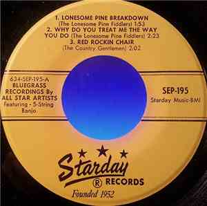 Various - Lonesome Pine Breakdown