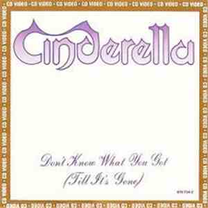 Cinderella  - Don't Know What You Got (Till It's Gone)