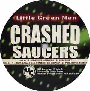Little Green Men  - Crashed Saucers