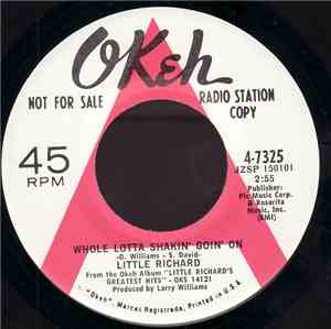 Little Richard - Whole Lotta Shakin' Goin' On / Lucille