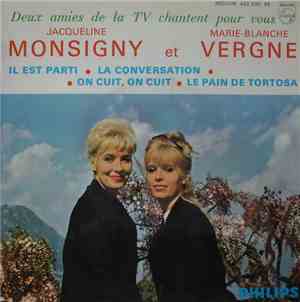 Marie-Blanche Vergne et Jacqueline Monsigny - Deux Amies De La TV Chantent  ...