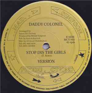 Daddy Colonel - Stop Dis The Girls