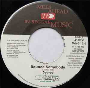 Degree, Christopher Birch - Bounce Somebody / Birch In A Minor