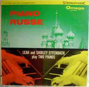 Leah Effenbach And Shirley Effenbach - Piano Russe- Suite 2, Opus 17 Rachma ...