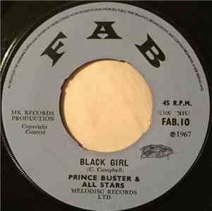 Prince Buster & All Stars - Shakin' Up Orange Street / Black Girl