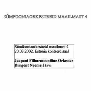 Arvo Pärt / Max Bruch / Johann Sebastian Bach / Jean Sibelius / Edward Elga ...