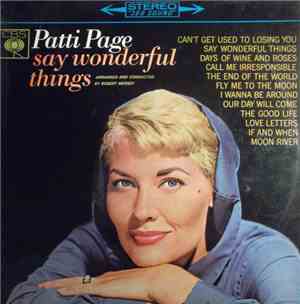 Patti Page - Say Wonderful Things