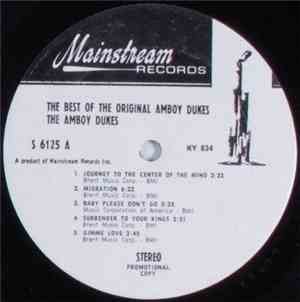 The Amboy Dukes - The Best Of The Original Amboy Dukes