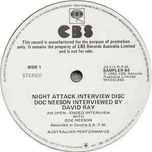 The Angels - Night Attack Interview Disc Doc Neeson Interview By David Day