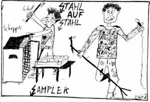 Individualterroristen + Stahl-Punx - Stahl Auf Stahl Sampler