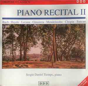 Bach, Haydn, Lecuna, Ginastera, Mendelssohn, Chopin, Sancan / Sergio Daniel ...