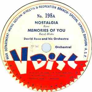 David Rose And His Orchestra / Victor Young And His Orchestra - Nostalgia / ...