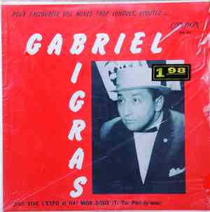 Gabriel Bigras - Pour Raccourcir Vos Mines Trop Longues, Écoutez...