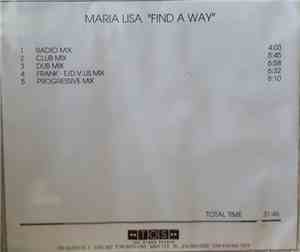 Maria-Lisa - Find A Way