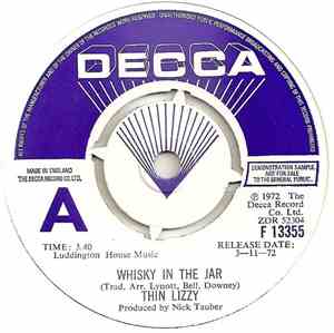 Thin Lizzy - Whisky In The Jar / Black Boys On The Corner