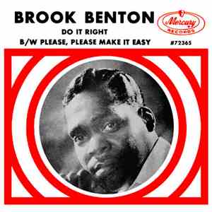 Brook Benton - Do It Right
