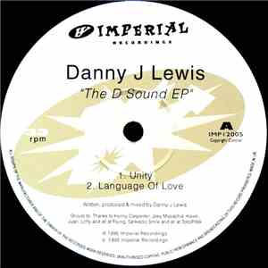 Danny J Lewis - The D Sound EP