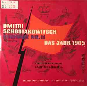Dmitri Schostakowitsch, Staatskapelle Dresden . Dirigent:  Franz Konwitschn ...