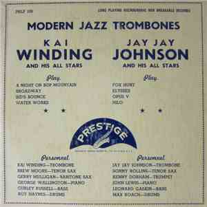 Kai Winding, Jay Jay Johnson - Modern Jazz Trombones