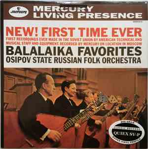 Osipov State Russian Folk Orchestra - Balalaika Favorites