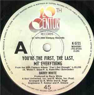 Barry White - You're The First, The Last, My Everything