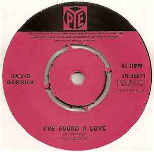 David Garrick - I've Found A Love