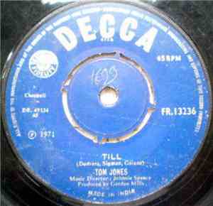 Tom Jones - Till / The Sun Died